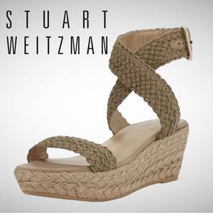 Stuart Weitzman Alex Lo Wedge Sandals